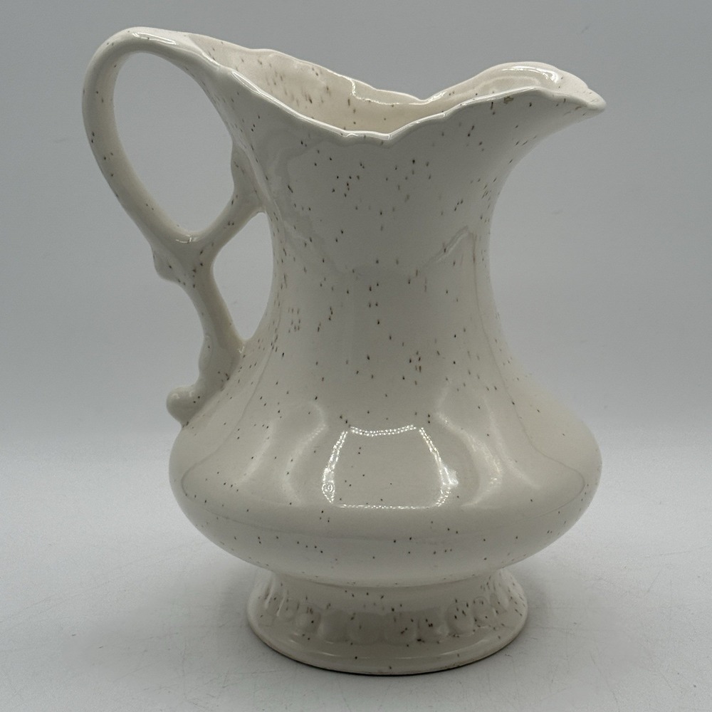 Vintage Treasure Craft Speckled Splatter Spring‎ Flower Water Pitcher - Picture 5 of 11